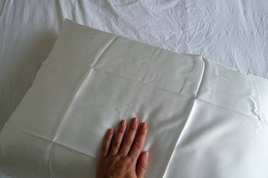 textura da fronha de seda lilysilk